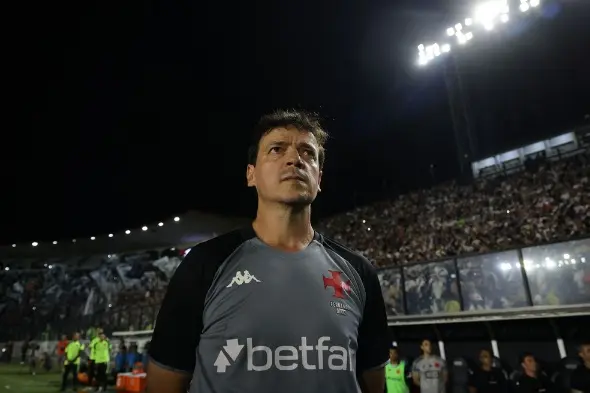 Fernando diniz em vasco x internacional foto wagner meiergetty images