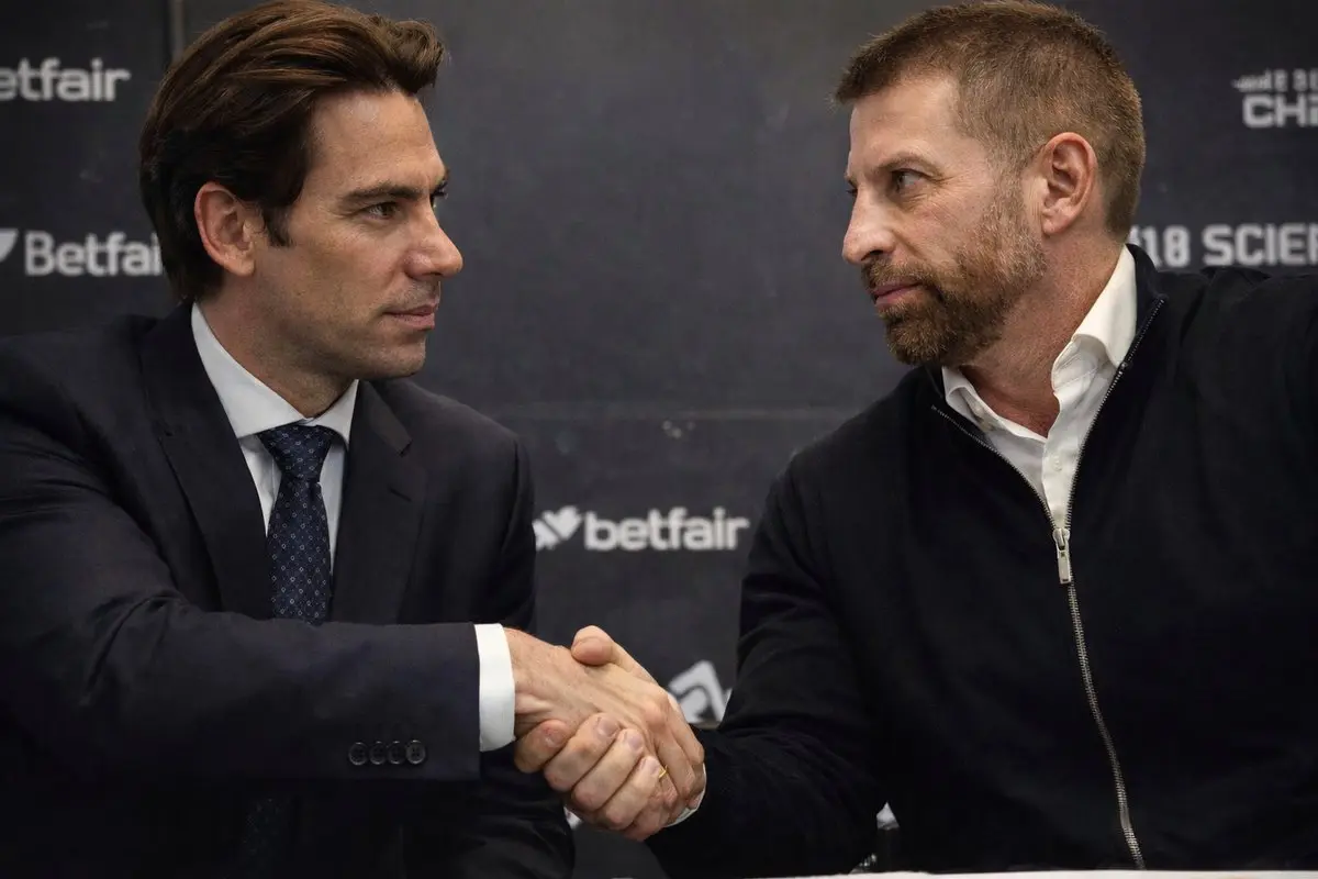 Marcos Faria Lamacchia e Pedrinho