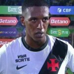 Robert Renan cobra melhora no passe após derrota do Vasco para o Mirassol