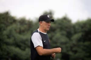 Renato Gaúcho no treino do Vasco