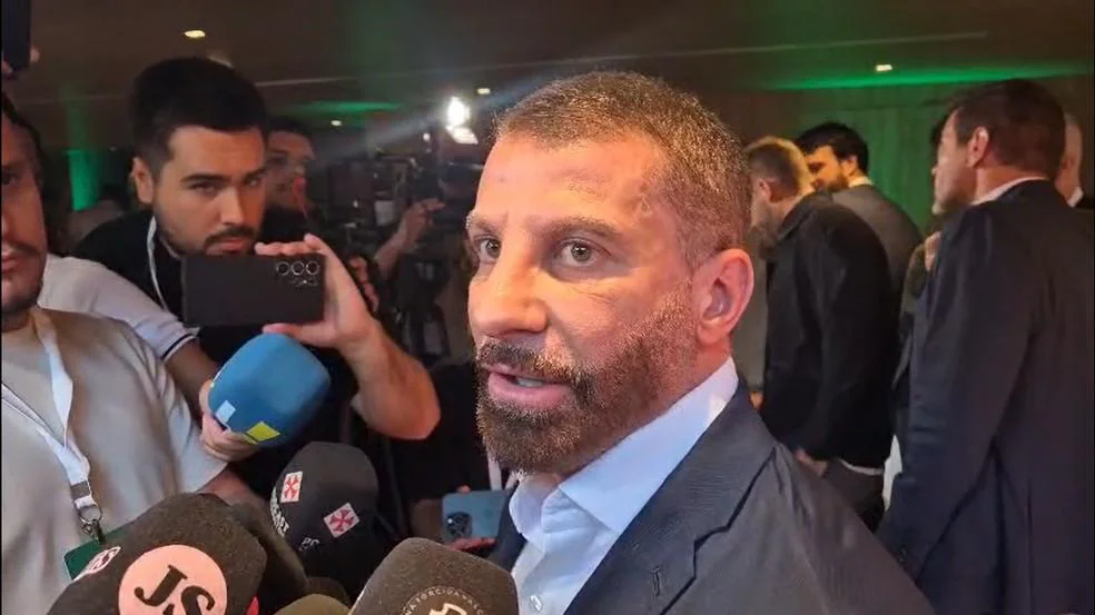 pedrinho presidente do vasco foto reproducao