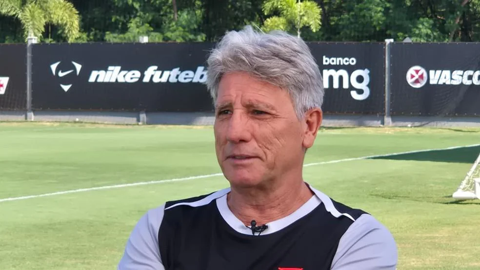 renato gaucho tecnico do vasco em entrevista no ct foto joao guerra