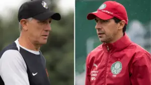 Renato Gaucho e Abel Ferreira