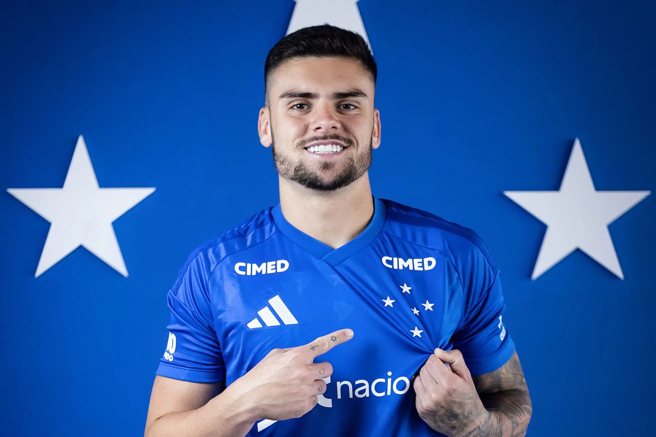 gabriel pec foi apresentado oficialmente pelo cruzeiro