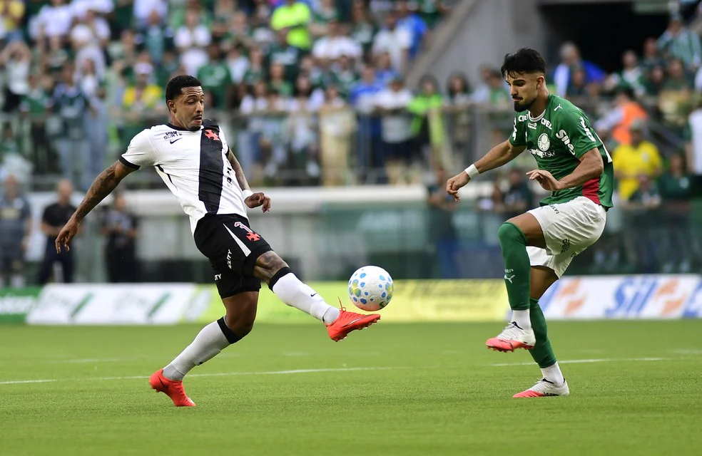 david e flaco em palmeiras x vasco